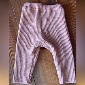 🇩🇪 DISANA Merino Wool Ribbed Leggings 3-6M Baby